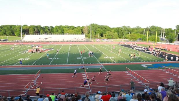 Boys 110 Hurdles Finals Section 1