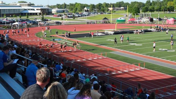 Boys 110 Hurdles Prelims Heat 1
