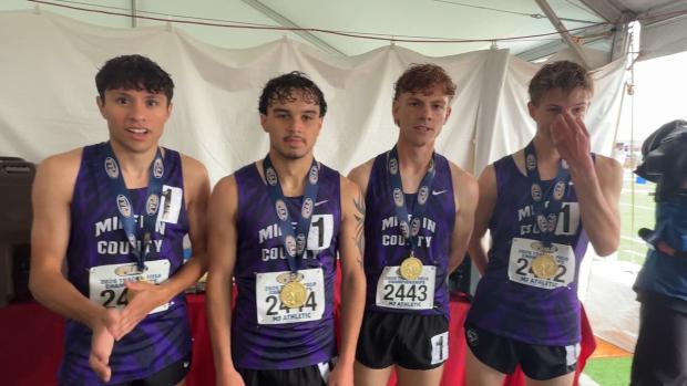 Mifflin County Boys on 3A 4x800m State Title