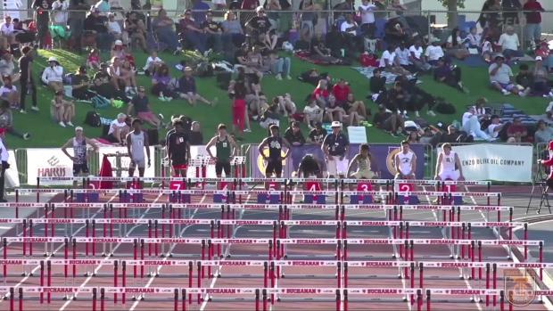 Varsity Boys 110 Hurdles Finals Section 1