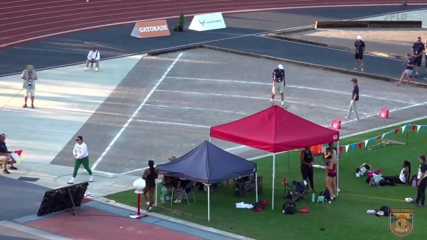 Jaslene Massey's Winning Shot Put Throw
