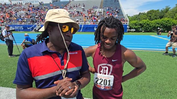 D'Mario Jackson gets day started in the Century prelims