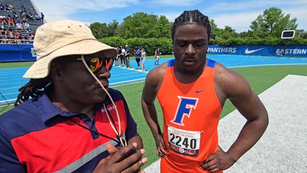 Myson-Johnson Cook is welcomed back home with a win