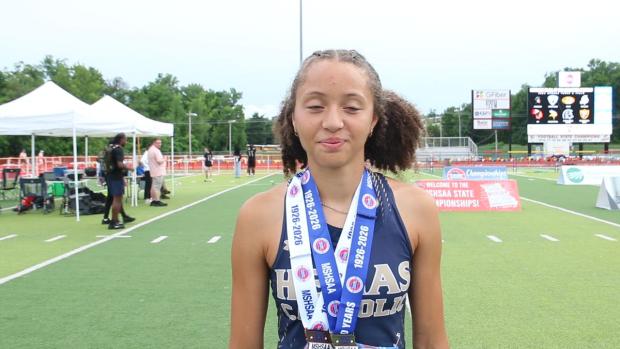 Helias' Nicky Frank 1st 300H USFr#1 42.41-5th 100H-T3rd HJ