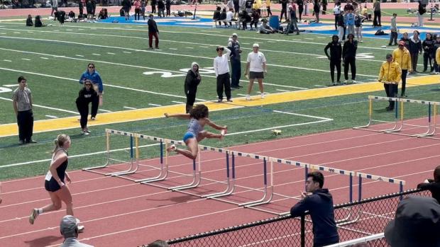 NPA Girls 100 Hurdles Prelims Heat 3
