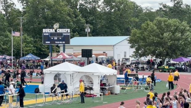 NPA Girls 4x800 Relay Finals Section 1