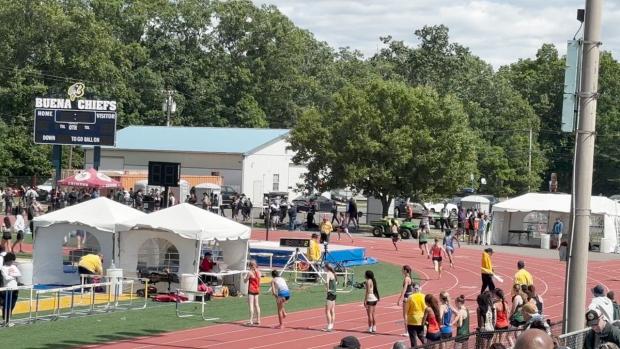 NPB Girls 4x400 Relay Finals Section 1