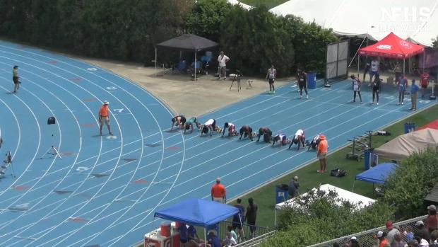 2A Boys 100 Finals Section 1