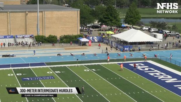 1A Boys 300 Hurdles Finals Section 1