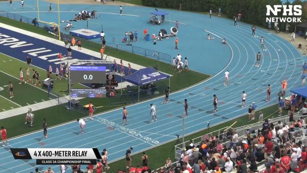 3A Boys 4x400 Relay Finals Section 1