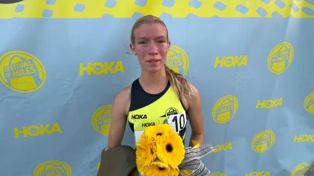 Angelina Cottone Wins MO Mile in Final 100m, 4:53.79