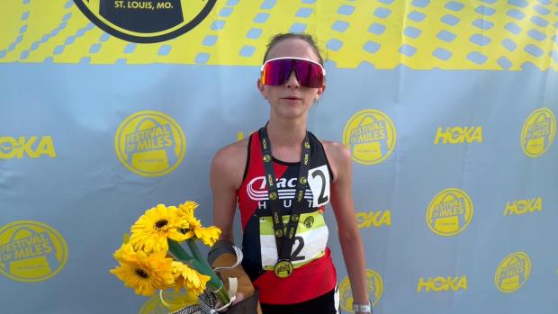 Bailey Pipes Wins JH Invite Mile at FOM