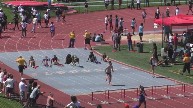 Girls 100 Hurdles Prelims Heat 4 - NJSIAA MOCs