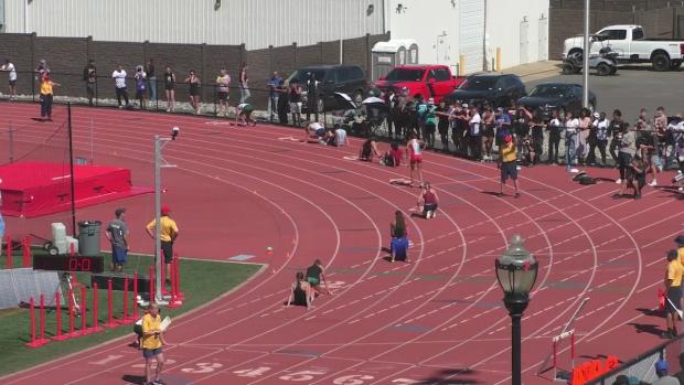 Girls 400 Hurdles Finals Section 4 - NJSIAA MOCs