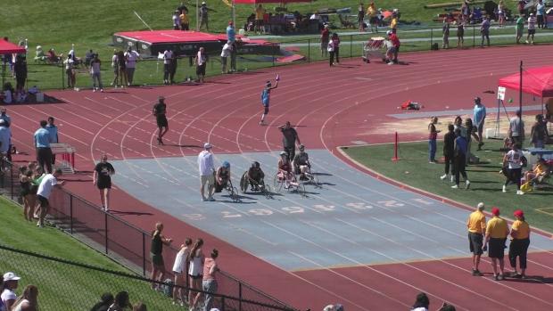 Adaptive Mixed 100 Wheelchair Race Finals Section 1 - NJSIAA MOC