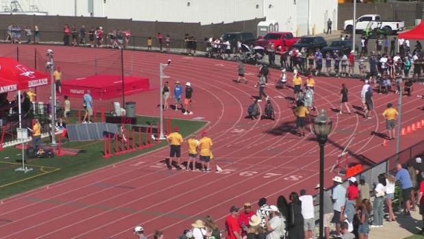 Adaptive Mixed 400 Wheelchair Race Finals Section 1 - NJSIAA MOC