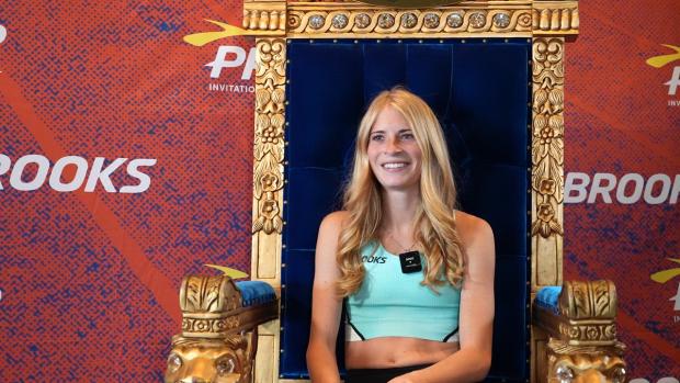 Braelyn Combe Excited for Brooks PR 800m After 4:32 Mile