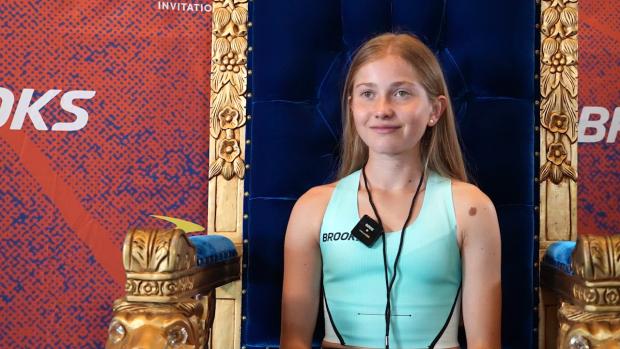 Natasza Dudek (MI) on Brooks XC Golden Ticket and Brooks PR