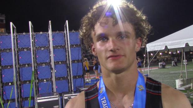 Collin Bumgardner gets redemption, wins 100 and 200 titles