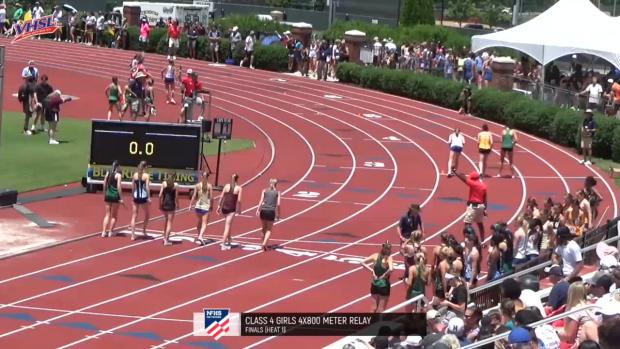4A Girls 4x800 Relay Finals Section 1