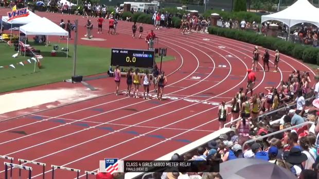 4A Girls 4x800 Relay Finals Section 2