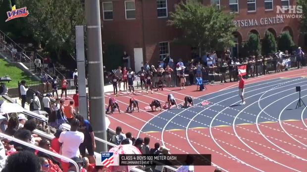4A Boys 100 Prelims Heat 1