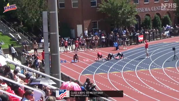 4A Boys 100 Prelims Heat 3