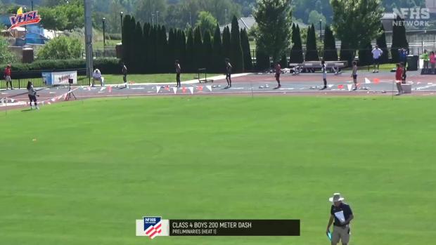 4A Boys 200 Prelims Heat 1