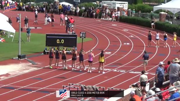 4A Girls 3200 Finals Section 1