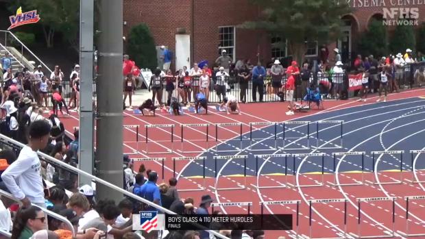 4A Boys 110 Hurdles Finals