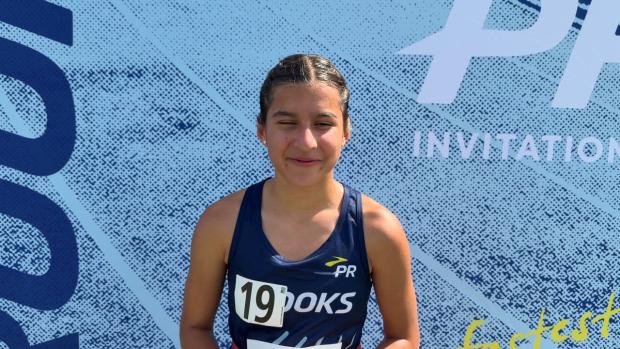 Angelina Alder sets age 13 & 14 Mile World Record 4:38.25!