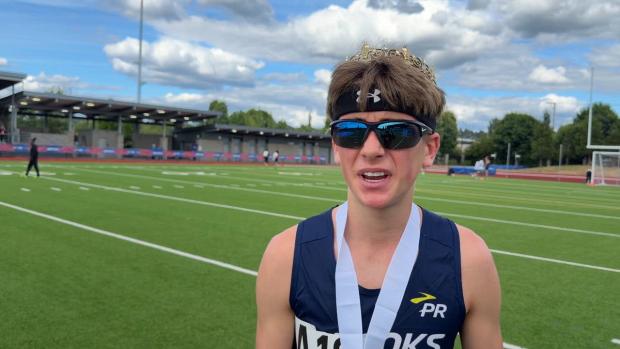 Samuel Radtke sets Middle School Mile Meet Record in 4:18.62