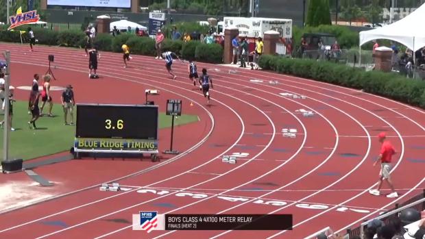 4A Boys 4x100 Relay Finals Section 2