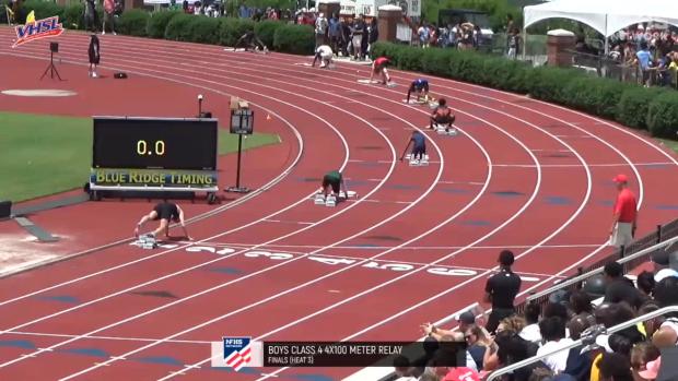 4A Boys 4x100 Relay Finals Section 3