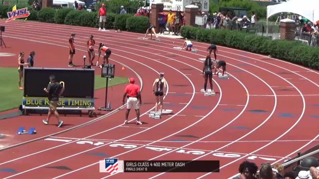 4A Girls 400 Finals Section 1