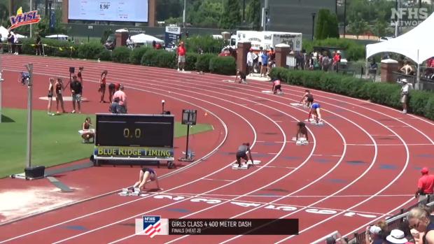 4A Girls 400 Finals Section 2