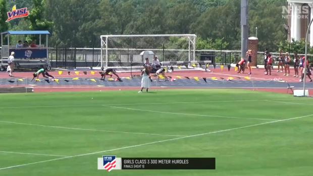 3A Girls 300 Hurdles Finals Section 1