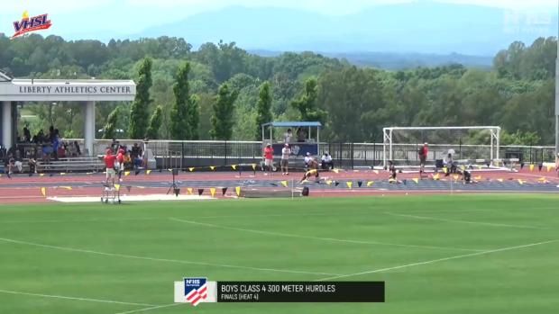 4A Boys 300 Hurdles Finals Section 1