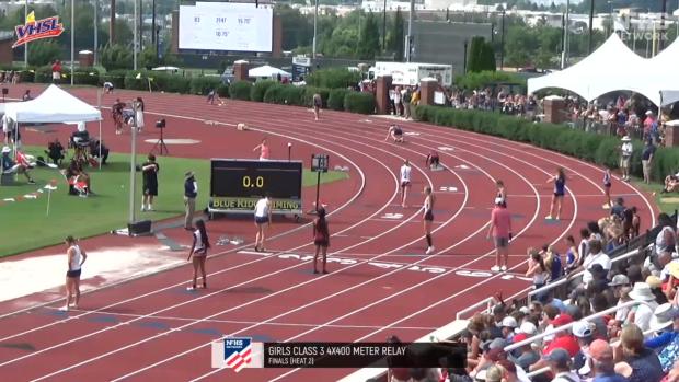 3A Girls 4x400 Relay Finals Section 2