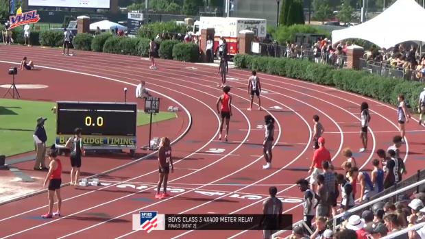 3A Boys 4x400 Relay Finals Section 2