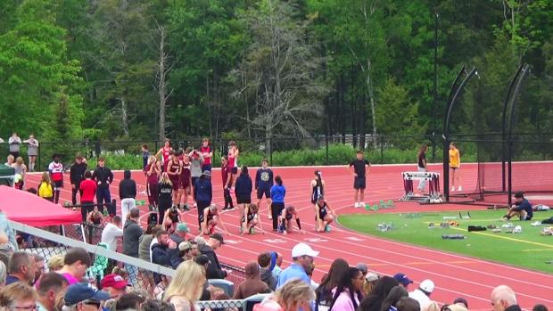 Girls 100 Finals Section 1