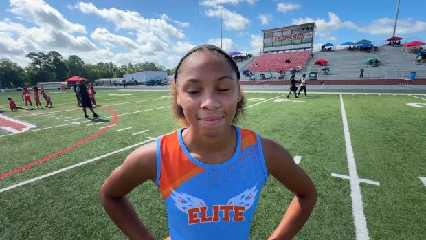 Aubrey Stuart on PRs at District Qualifier