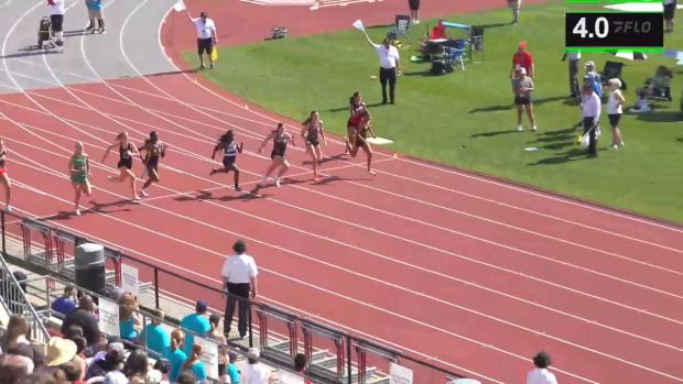 Division 3 Girls 100 Prelims Heat 2