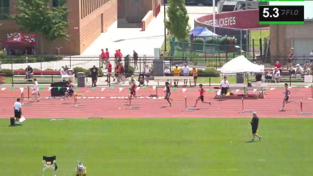 Division 3 Boys 300 Hurdles Prelims Heat 2