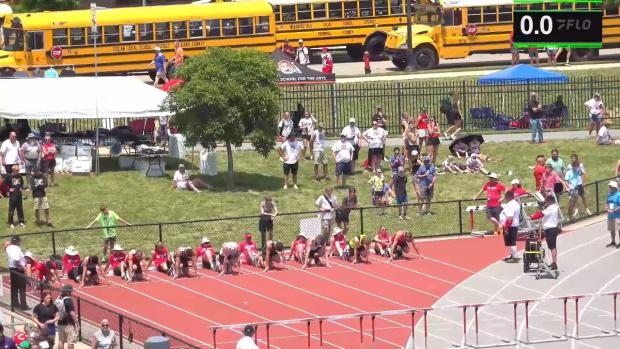 Division 4 Boys 110 Hurdles Finals Section 1