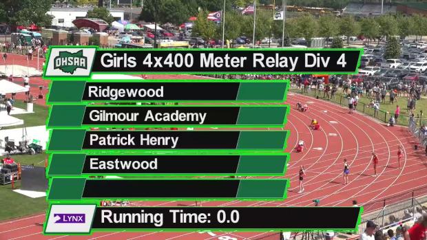 Division 4 Girls 4x400 Relay Finals Section 1