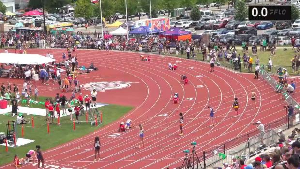 Division 1 Girls 4x400 Relay Prelims Heat 1