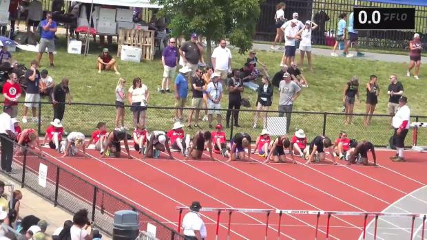 Division 2 Boys 110 Hurdles Prelims Heat 1