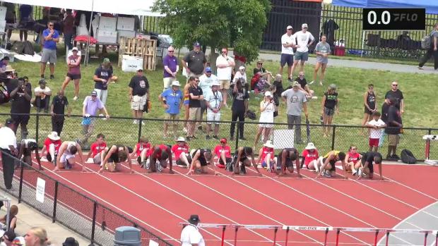 Division 2 Boys 110 Hurdles Prelims Heat 2