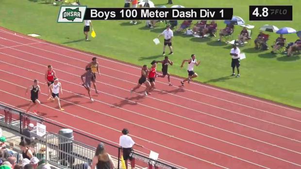 Division 1 Boys 100 Finals Section 1